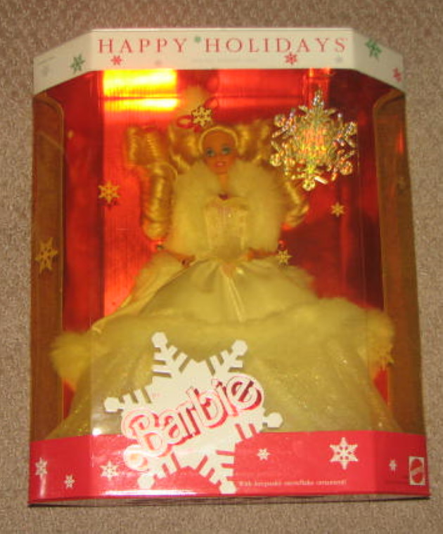 Barbie
                                                          Happy Holidays
                                                          1989 2